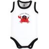 imageHudson Baby Unisex Baby Cotton Sleeveless BodysuitsPirate Shark