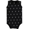 imageHudson Baby Unisex Baby Cotton Sleeveless BodysuitsPirate Shark