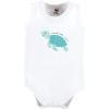 imageHudson Baby Unisex Baby Cotton Sleeveless BodysuitsSea Turtle