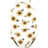 imageHudson Baby Unisex Baby Cotton Sleeveless BodysuitsSunflower