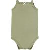 imageHudson Baby Unisex Baby Cotton Sleeveless BodysuitsSunflower