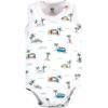 imageHudson Baby Unisex Baby Cotton Sleeveless BodysuitsSurfer Dude