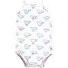 imageHudson Baby Unisex Baby Cotton Sleeveless BodysuitsTea Party