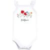 imageHudson Baby Unisex Baby Cotton Sleeveless BodysuitsWildflower