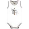 imageHudson Baby Unisex Baby Cotton Sleeveless BodysuitsZoo Animals