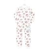imageHudson Baby Unisex Baby Thermal long undewearDusty Rose Floral