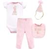 imageHudson Baby babygirls Birthday Boxed GiftsetBirthday Girl