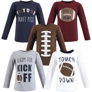 imageHudson Baby Baby Long Sleeve TShirtsFootball