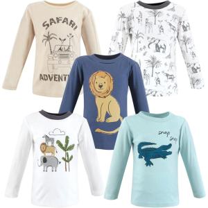 imageHudson Baby Baby Long Sleeve TShirtsSafari Adventure