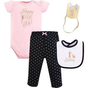 imageHudson Baby babygirls Birthday Boxed GiftsetBlack Pink