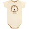 imageHudson Baby Baby Cotton Bodysuit Pant and Shoe SetBrave Lion