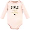 imageHudson Baby Baby Cotton Bodysuit Pant and Shoe SetCinnamon Hearts Long Sleeve