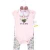 imageHudson Baby Baby Cotton Bodysuit Pant and Shoe SetCute Bee