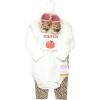 imageHudson Baby Baby Cotton Bodysuit Pant and Shoe SetCutest Pumpkin