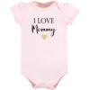 imageHudson Baby Baby Cotton Bodysuit Pant and Shoe SetGirl Mommy