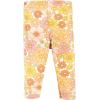 imageHudson Baby Baby Cotton Bodysuit Pant and Shoe SetPeace Love Flowers