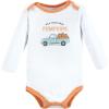 imageHudson Baby Baby Cotton Bodysuit Pant and Shoe SetPumpkin Truck