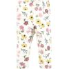 imageHudson Baby Baby Cotton Bodysuit Pant and Shoe SetSoft Painted Floral