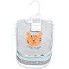 imageHudson Baby Unisex BabyCotton BibsAlphabet Animals