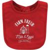imageHudson Baby Unisex BabyCotton BibsBoy Farm