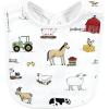imageHudson Baby Unisex BabyCotton BibsBoy Farm