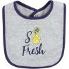imageHudson Baby Unisex BabyCotton BibsBoy Pineapple