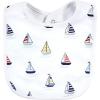 imageHudson Baby Unisex BabyCotton BibsCaptain