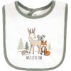 imageHudson Baby Unisex BabyCotton BibsForest Animals
