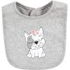 imageHudson Baby Unisex BabyCotton BibsGirl Whimsical Dog