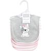 imageHudson Baby Unisex BabyCotton BibsGirl Whimsical Dog