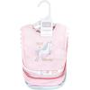 imageHudson Baby Unisex BabyCotton BibsGlitter Unicorn
