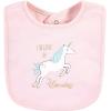 imageHudson Baby Unisex BabyCotton BibsGlitter Unicorn