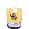 imageHudson Baby Unisex BabyCotton BibsHugasaurus