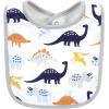 imageHudson Baby Unisex BabyCotton BibsHugasaurus