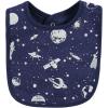 imageHudson Baby Unisex BabyCotton BibsOuter Space
