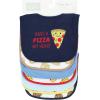 imageHudson Baby Unisex BabyCotton BibsPizza Snacks