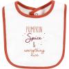imageHudson Baby Unisex BabyCotton BibsPumpkin Spice