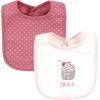imageHudson Baby Unisex BabyCotton BibsSweet Bakery