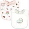 imageHudson Baby Unisex BabyCotton BibsSweet Bakery