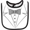 imageHudson Baby Unisex BabyCotton BibsTweed Bow Tie