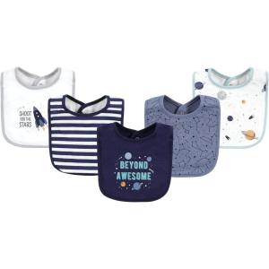 imageHudson Baby Unisex BabyCotton BibsSpace
