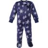 imageHudson Baby Baby Girls Plush Sleep and PlayNavy Snowflake
