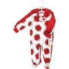 imageHudson Baby Baby Girls Plush Sleep and PlayPoinsettia