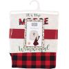 imageHudson Baby Matching Holiday Family PajamasMoose Wonderful Time