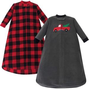 imageHudson Baby Unisex Baby LongSleeve Fleece Sleeping BagChristmas Tree