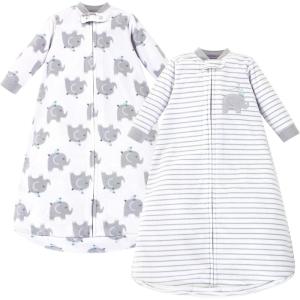 imageHudson Baby Unisex Baby LongSleeve Fleece Sleeping BagElephants
