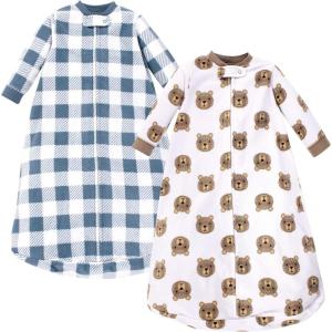 imageHudson Baby Unisex Baby LongSleeve Fleece Sleeping BagLittle Bear