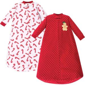 imageHudson Baby Unisex Baby LongSleeve Fleece Sleeping BagSugar Spice