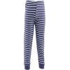 imageHudson Baby Baby Girls Cotton Pajama SetDenim Blue Stripe