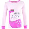 imageHudson Baby Baby Girls Cotton Pajama SetGirl Dino